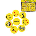 Yellow Smiley Face Eraser
